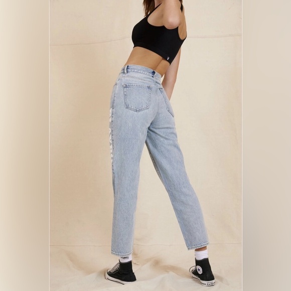 PLAYBOY PACSUN HIGH WAISTED STRAIGHT LEG JEANS SIZE 24 - Picture 2 of 7